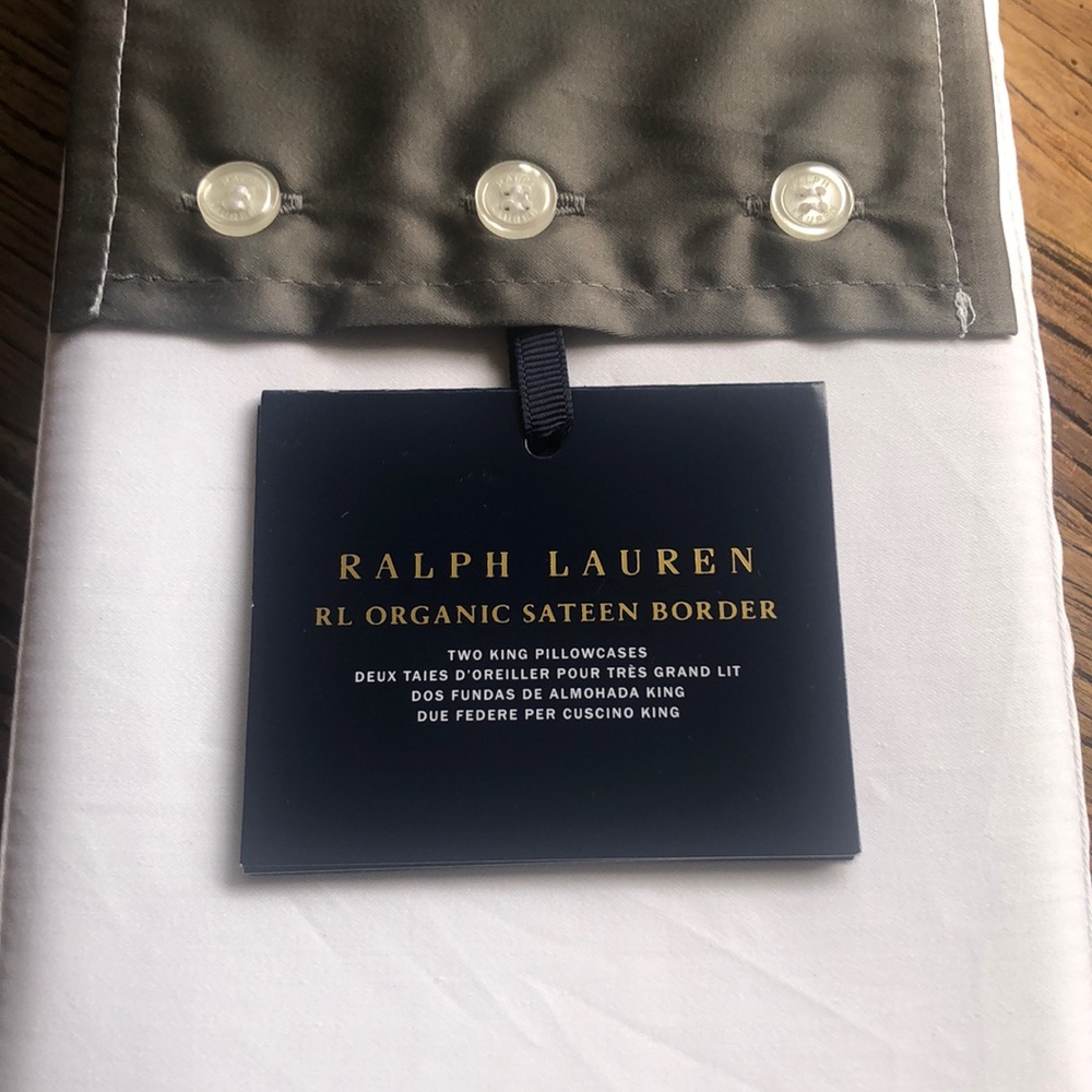 Ralph Lauren King Pillowcase Set